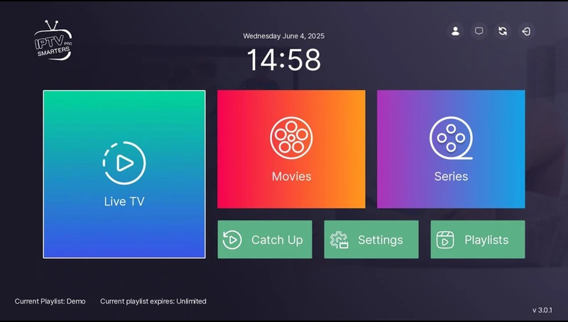 IPTV Smarters Pro sur TV TCL